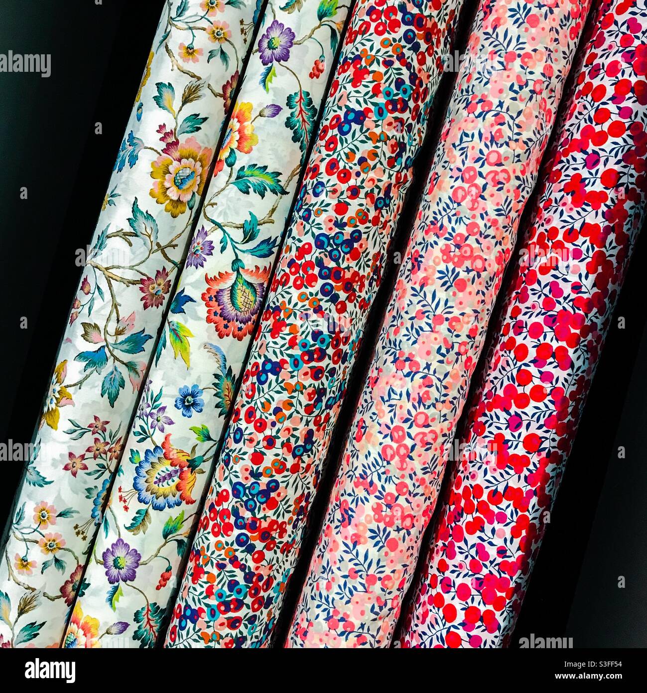 Liberty’s iconic fabric - Smartphone Captured Stock Image