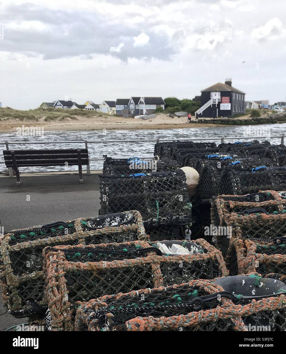 Quayside - Smartphone Captured Stock Image