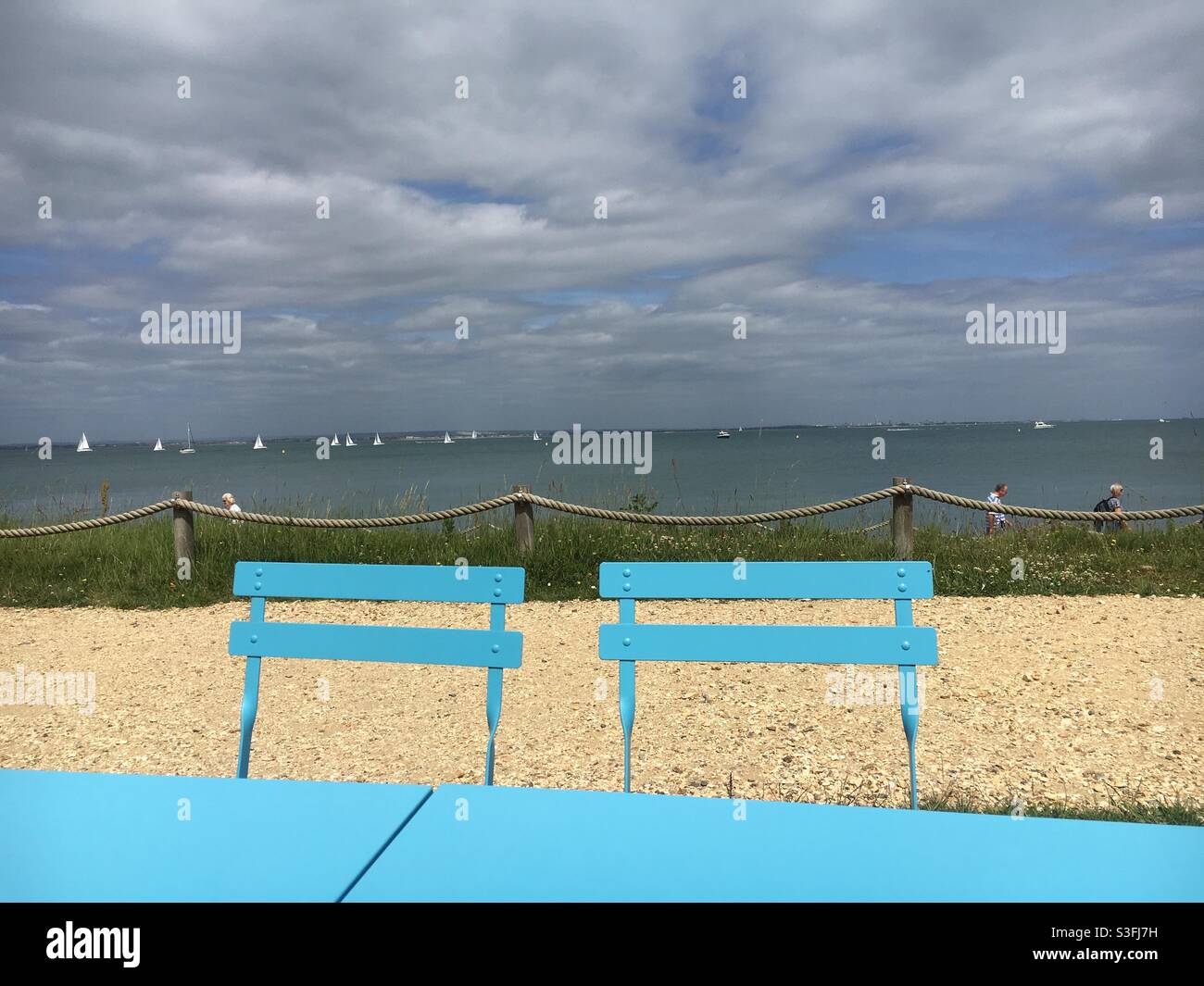 Osborne house beach, Isle of Wight Stock Photo Alamy