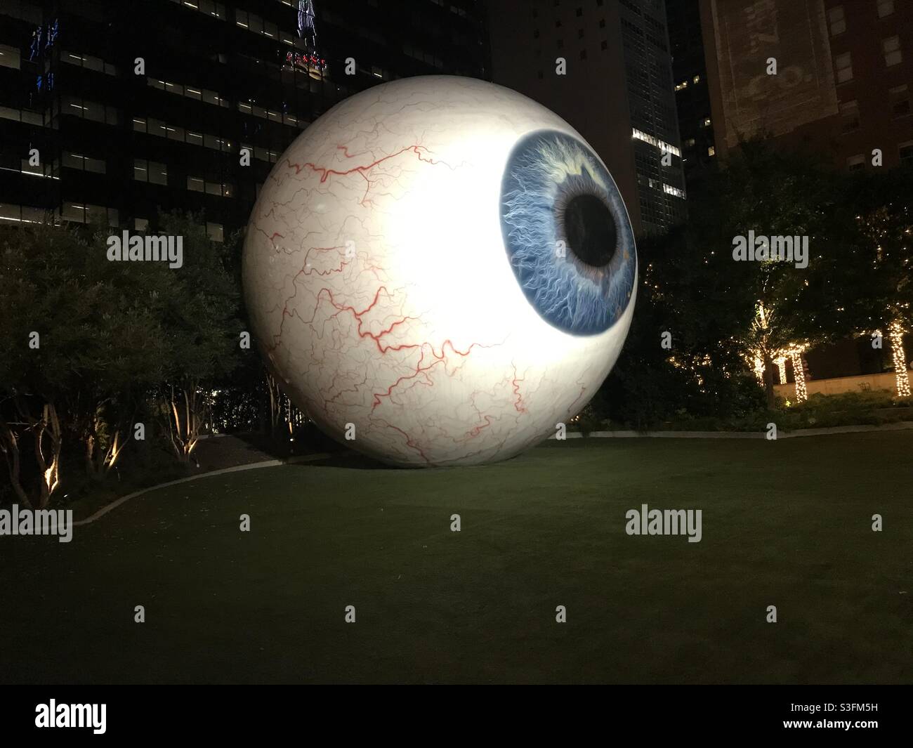 The Eye Dallas Stock Photo Alamy