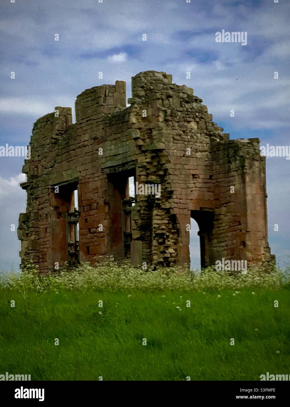Ruined House in Cotswolds UK - Smartphone Captured Stock Image