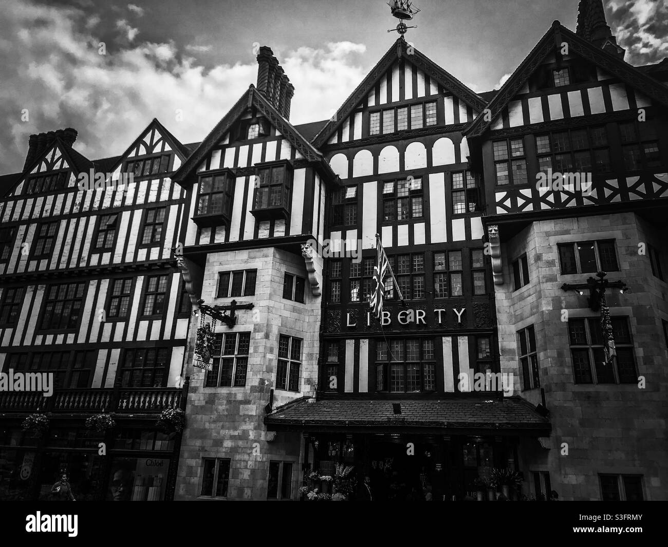 Liberty’s department store, London - Smartphone Captured Stock Image
