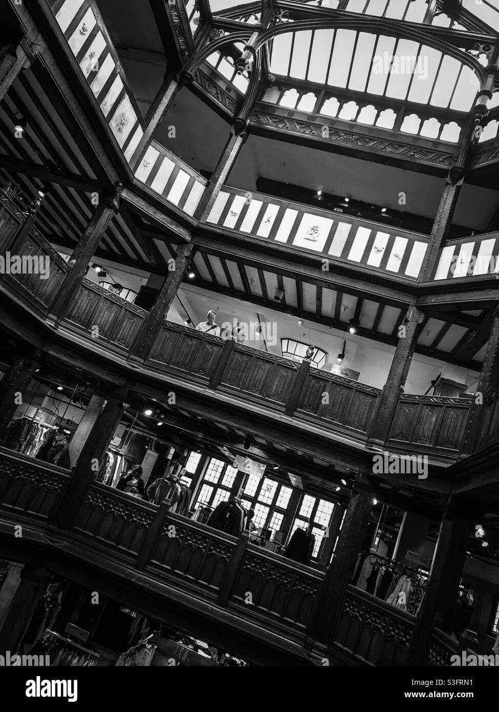 Liberty’s department store, London - Smartphone Captured Stock Image