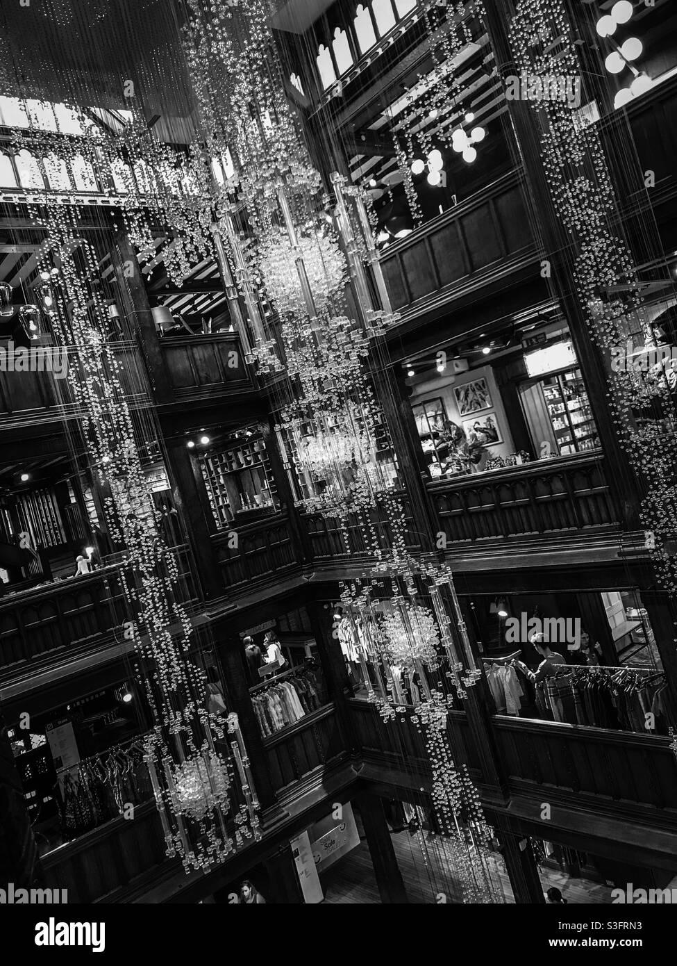 Liberty’s department store, London - Smartphone Captured Stock Image