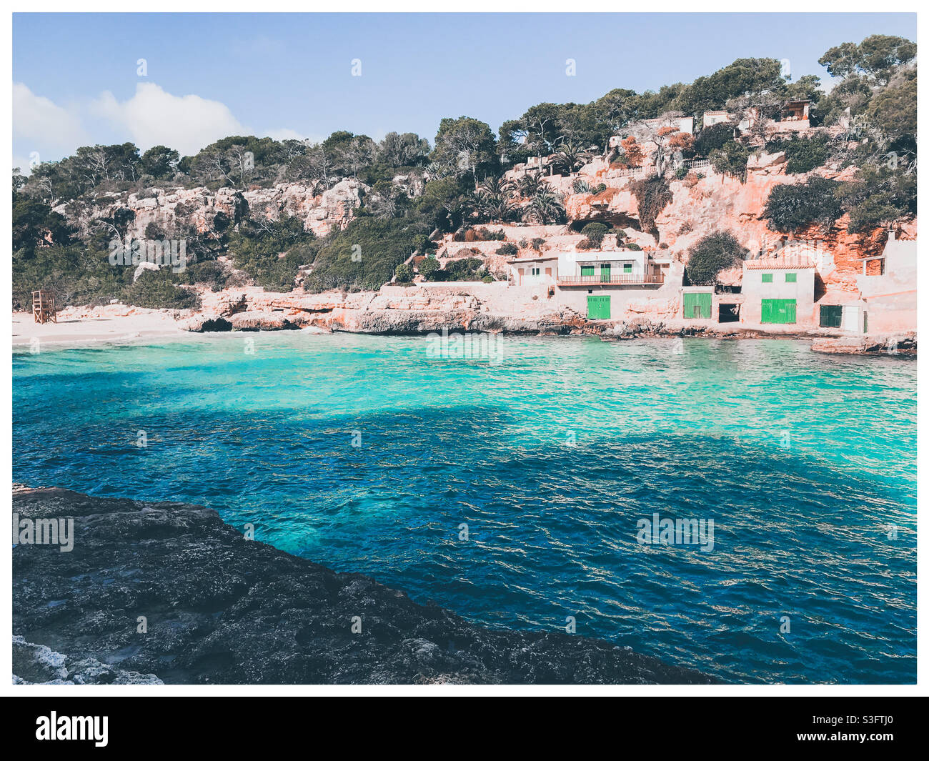 Cala Llombards, Mallorca Stock Photo Alamy