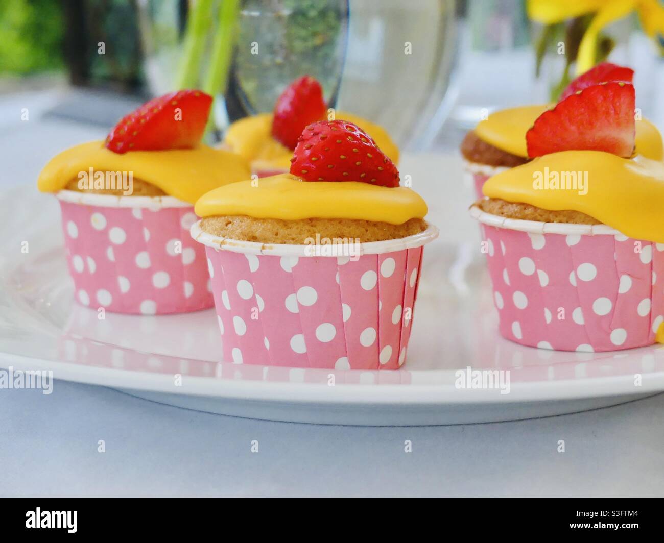 A mini cupcake ? Stock Photo