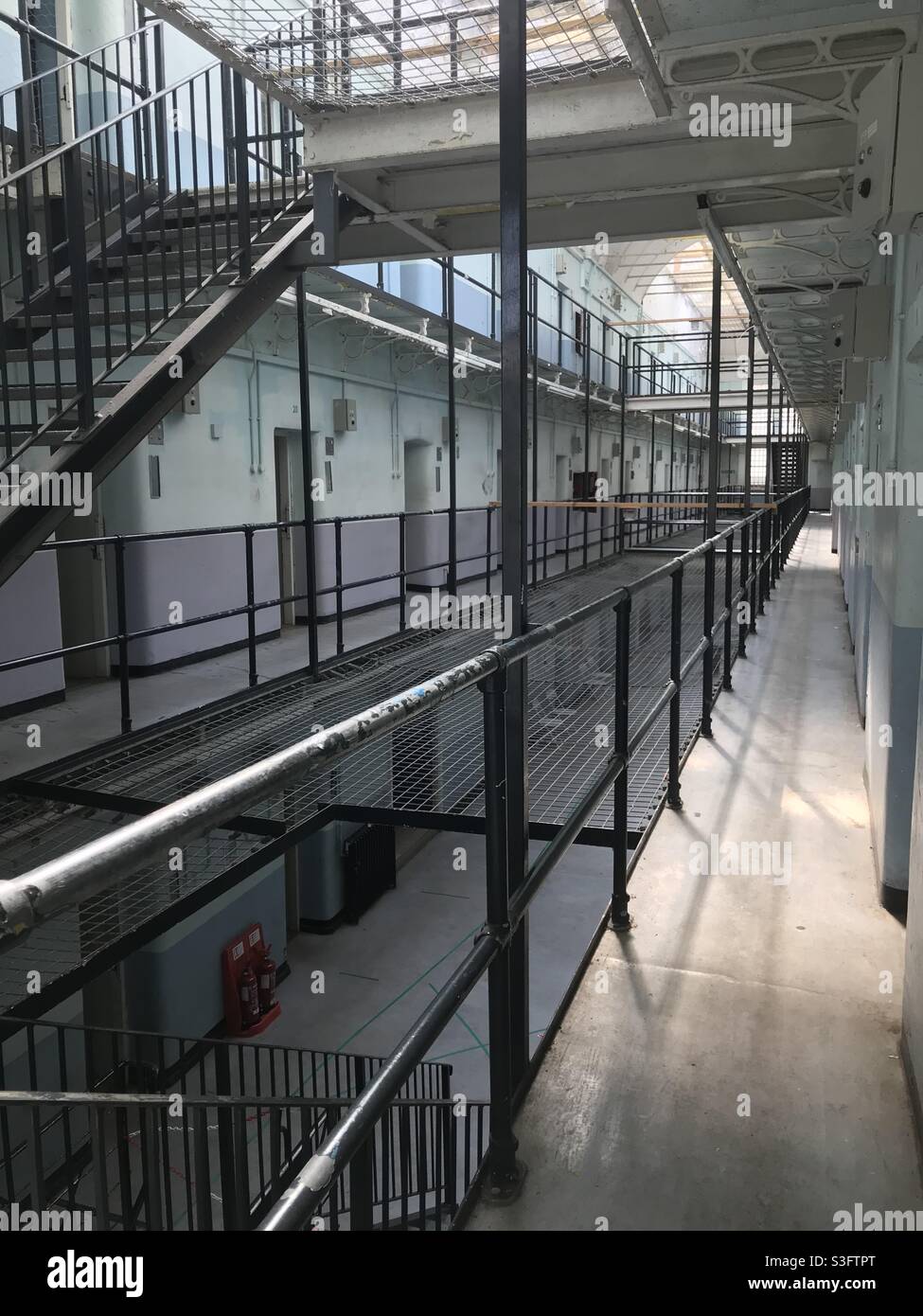 D Wing - Shepton Mallet Prison Stock Photo