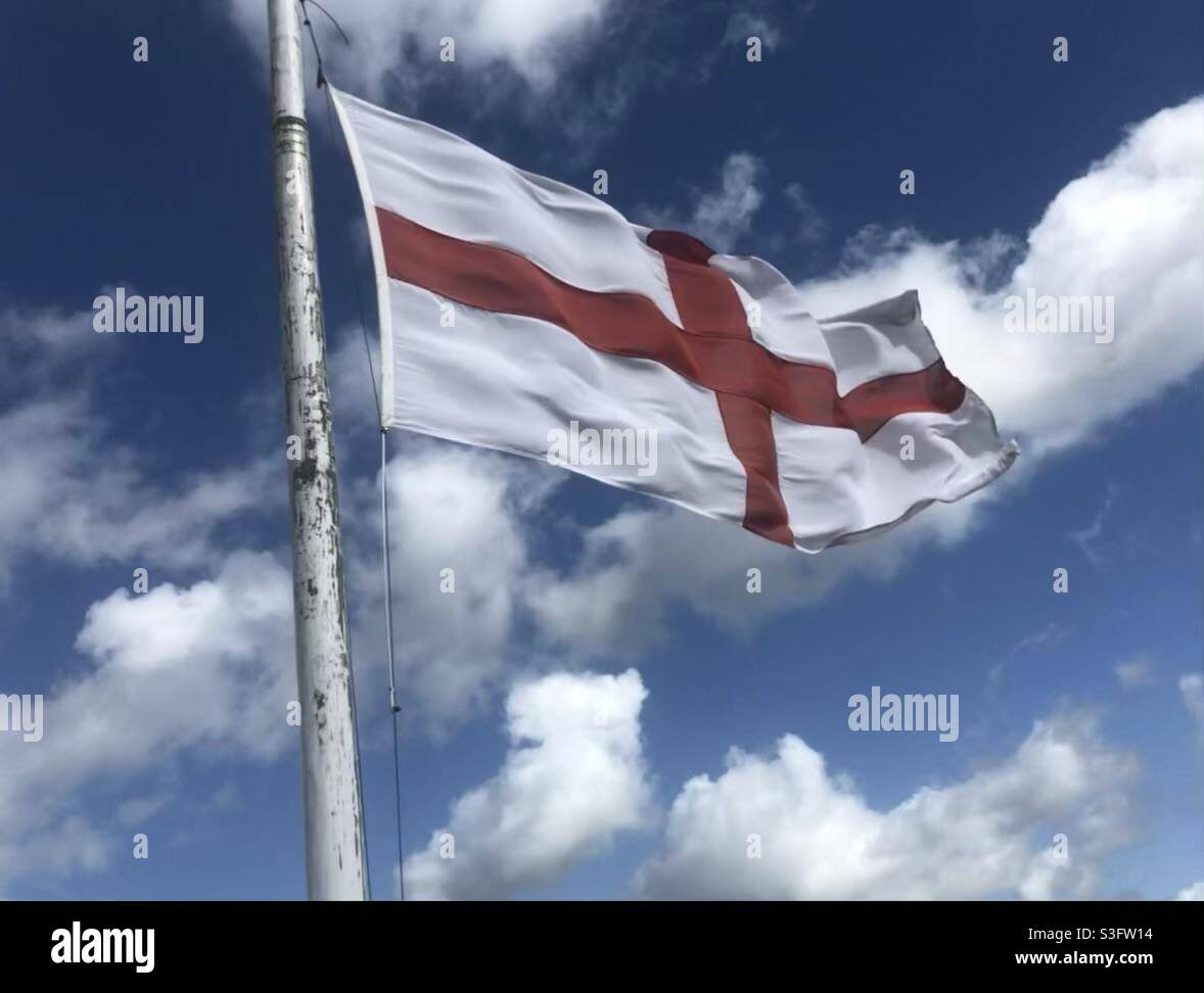 Flag of St George Stock Photo - Alamy