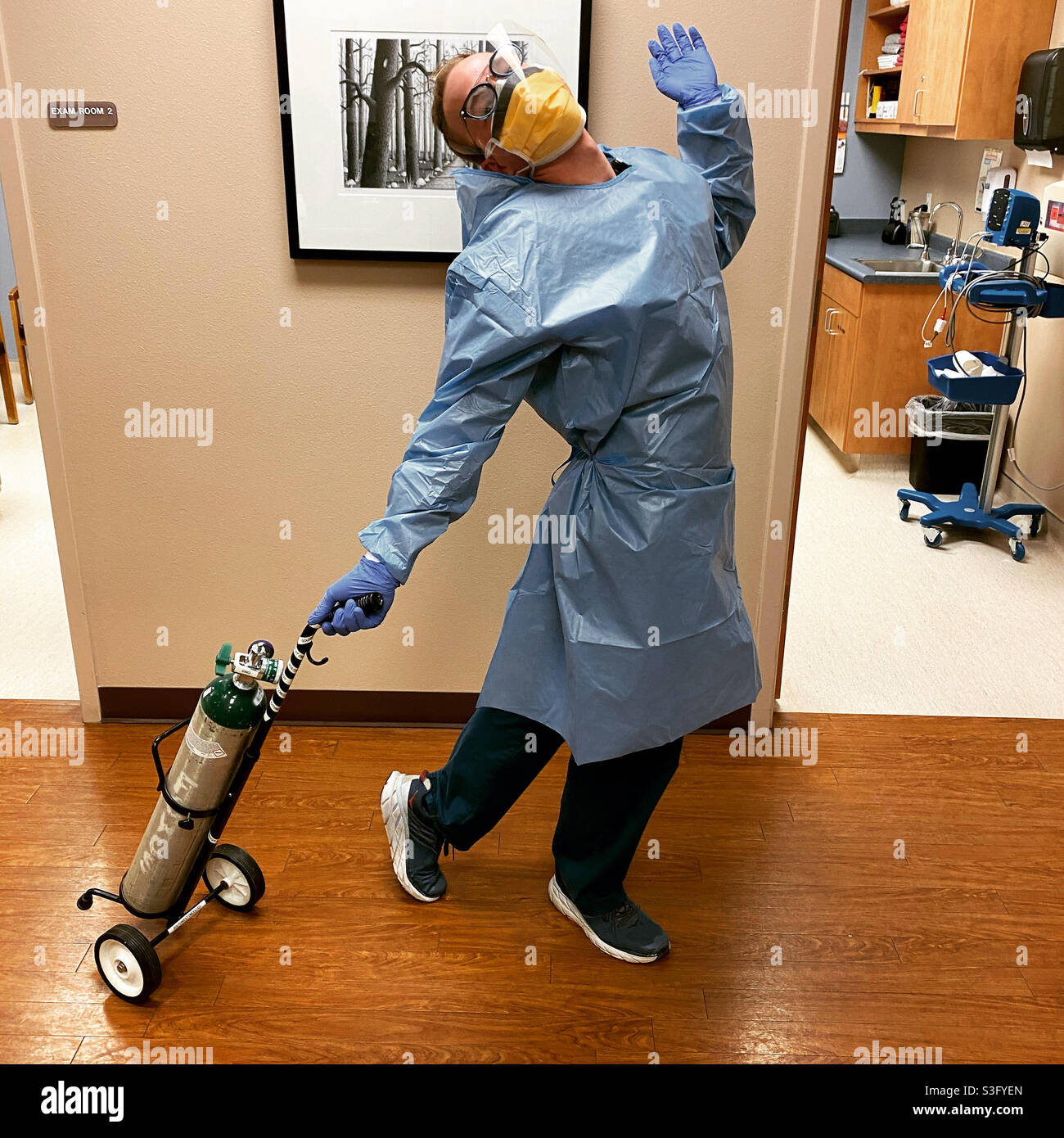 Full ppe mask nurse hi-res stock photography and images - Alamy