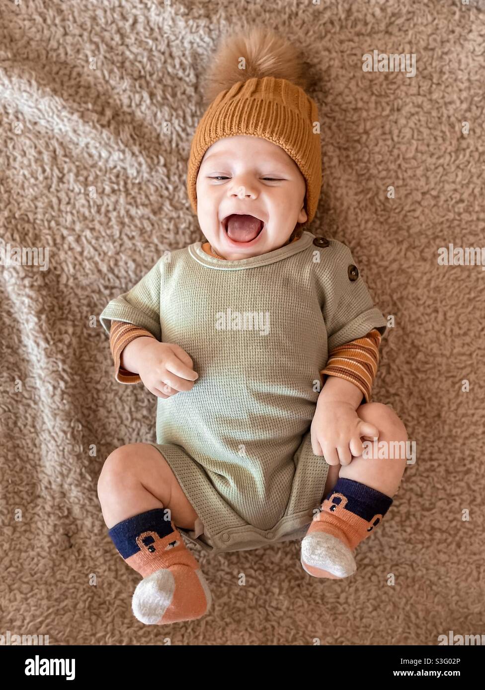 Happy baby Stock Photo Alamy