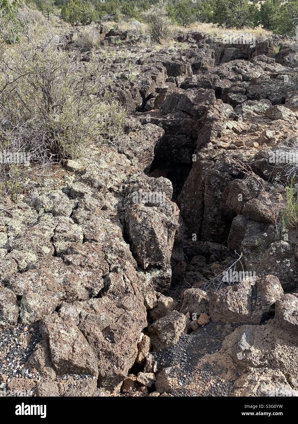 Lava rock Stock Photo