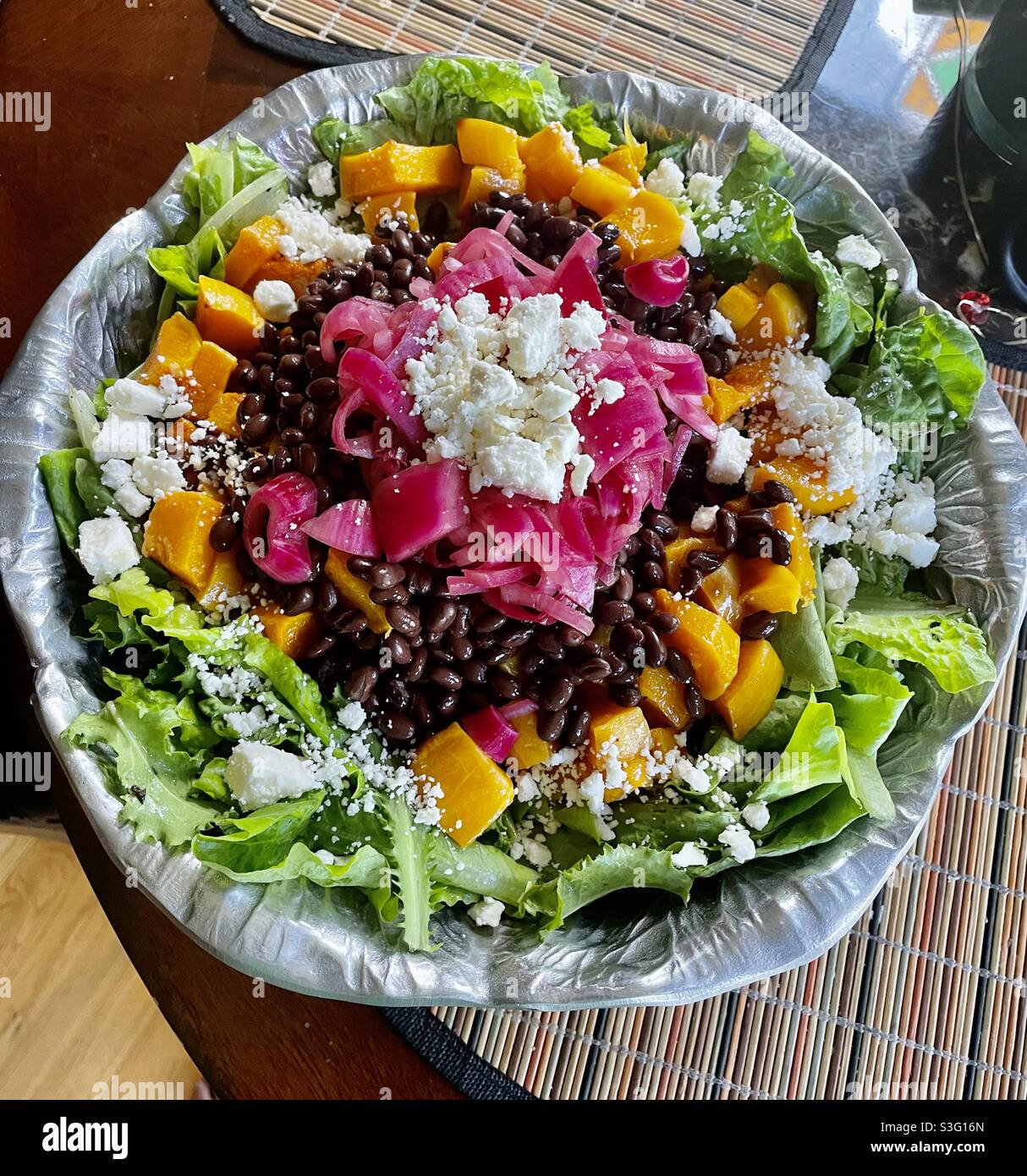 Healthy salad - Smartphone Captured Stock Image