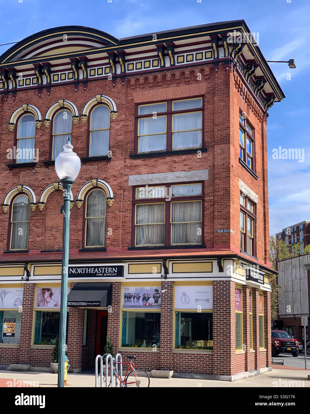 April, 2021, Glens Falls, Warren County, New York, United States Stock