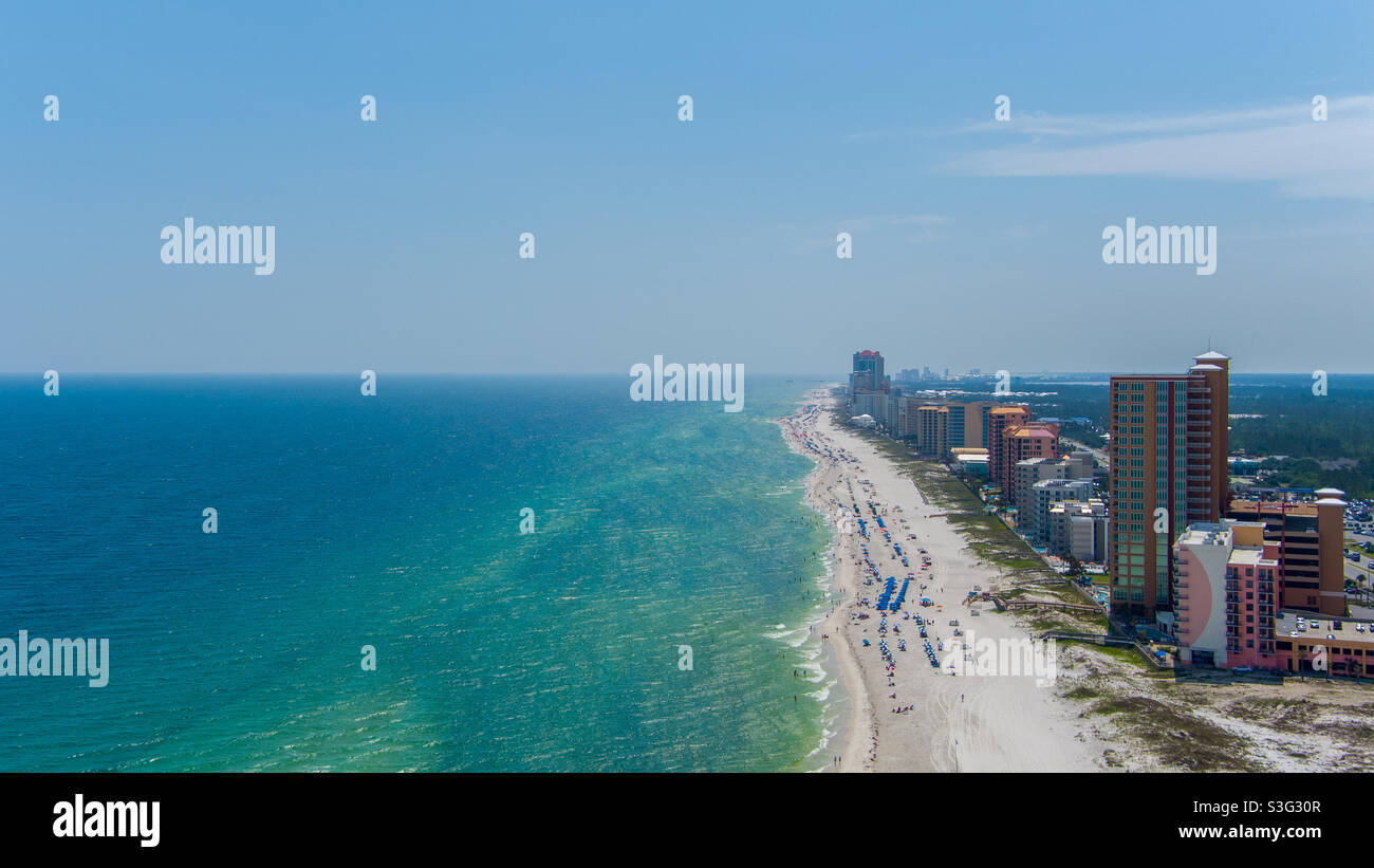 Orange Beach, Alabama - Smartphone Captured Stock Image