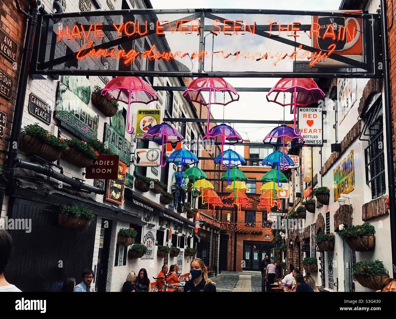 Belfast umbrellas hi-res stock photography and images - Alamy