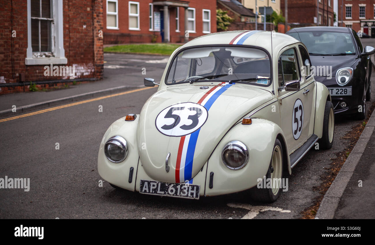 Herbie in Ashby-De-La-Zouch Stock Photo