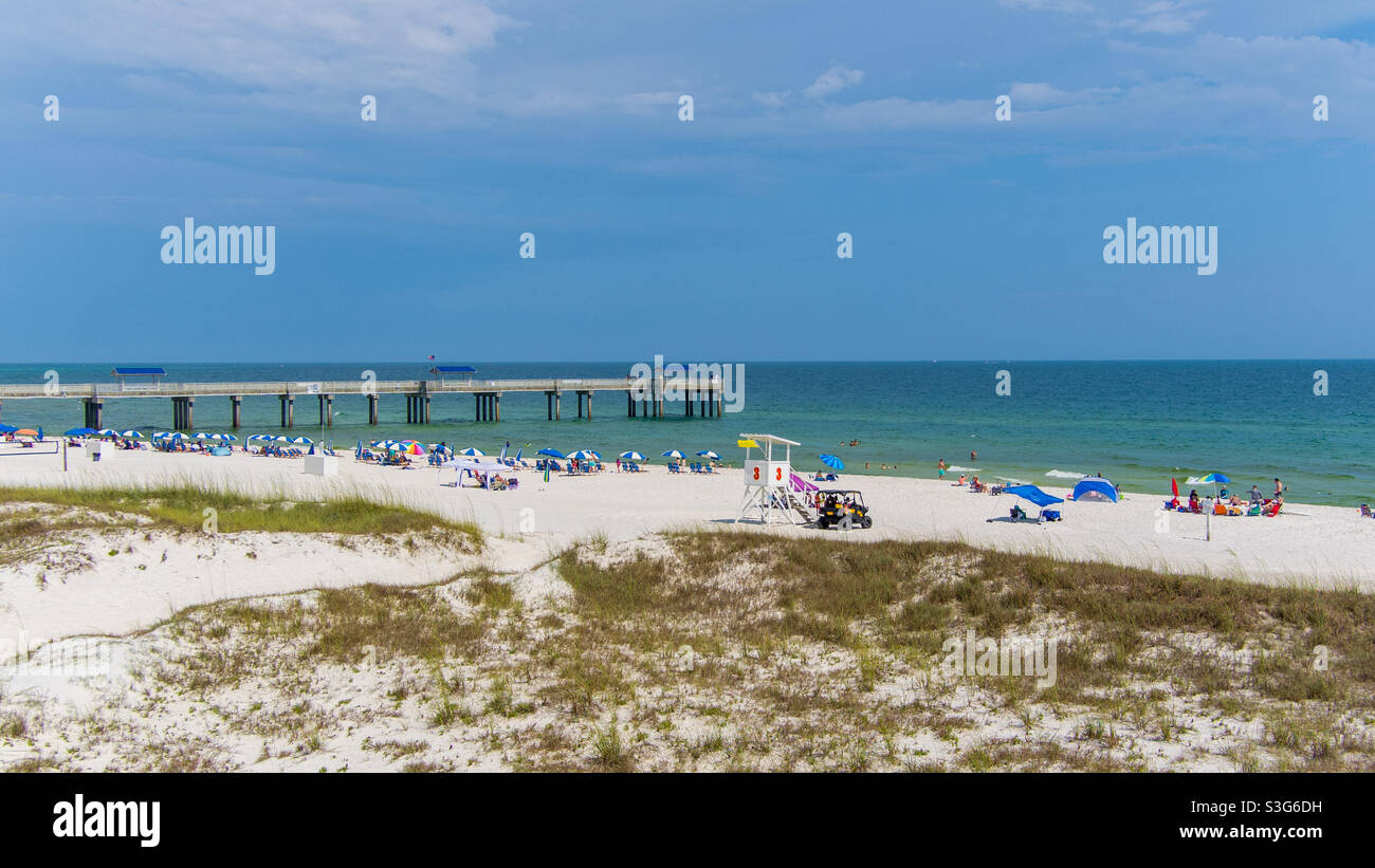 Orange Beach, Alabama - Smartphone Captured Stock Image