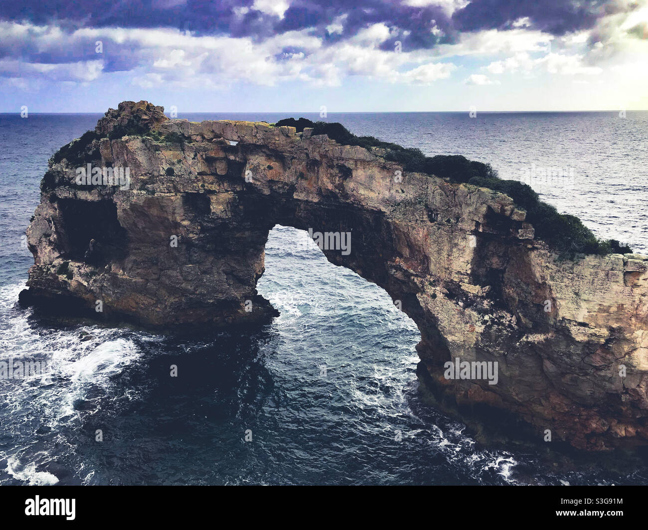 Es Pontas, Santanyi, Mallorca - Smartphone Captured Stock Image