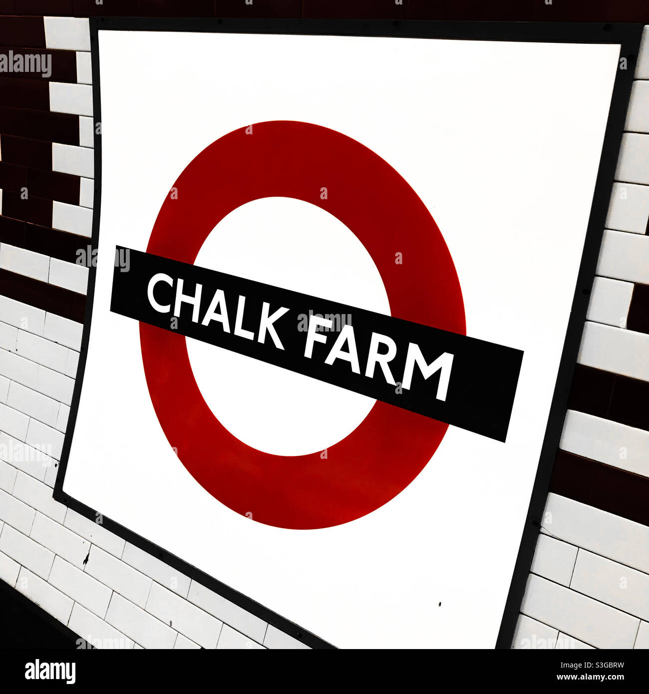 Chalk Farm underground station Stock Photo Alamy