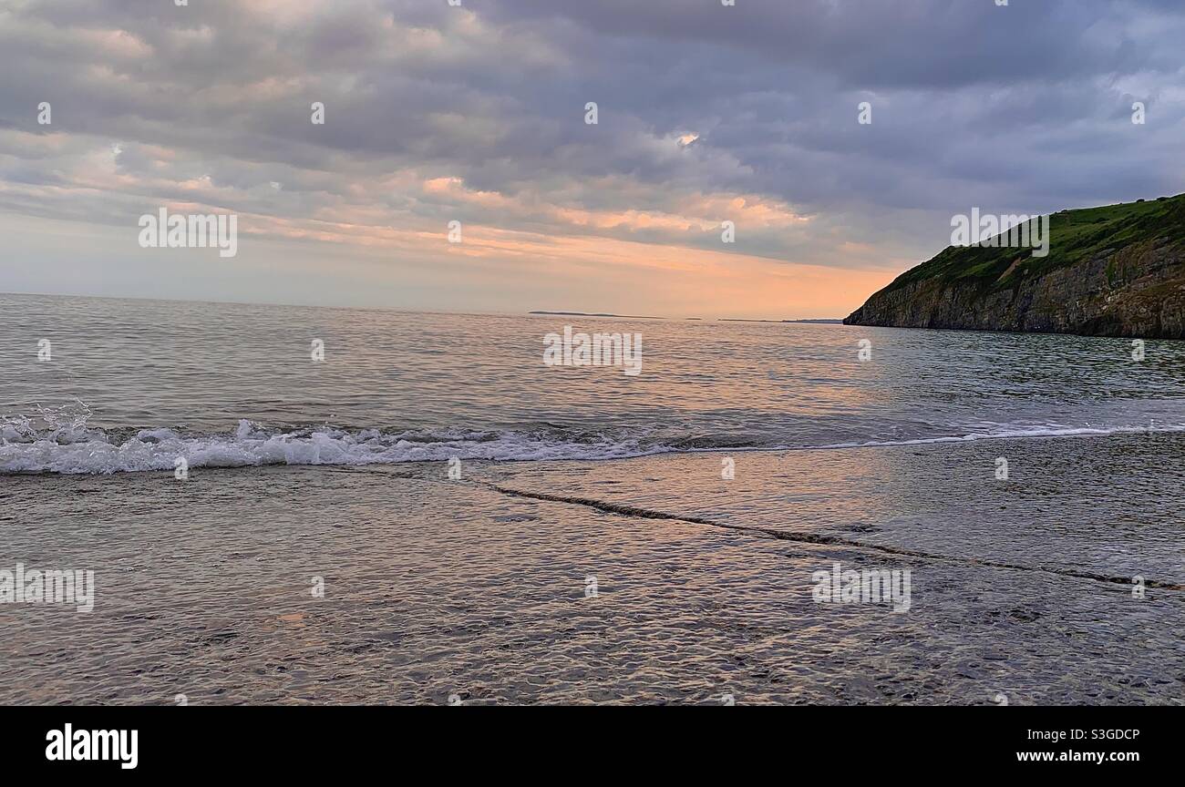 Pendine Sands - Smartphone Captured Stock Image