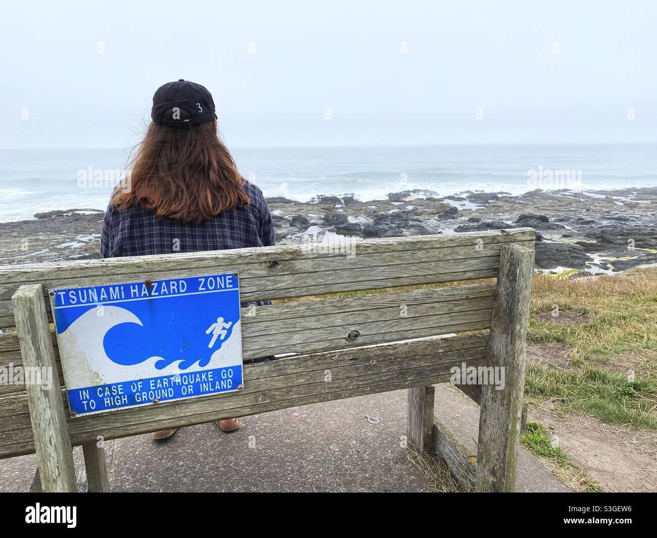 Tsunami zone yachats