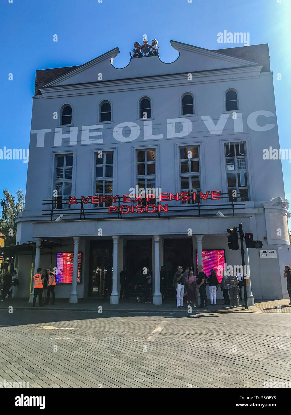 The Old Vic theatre, London - Smartphone Captured Stock Image