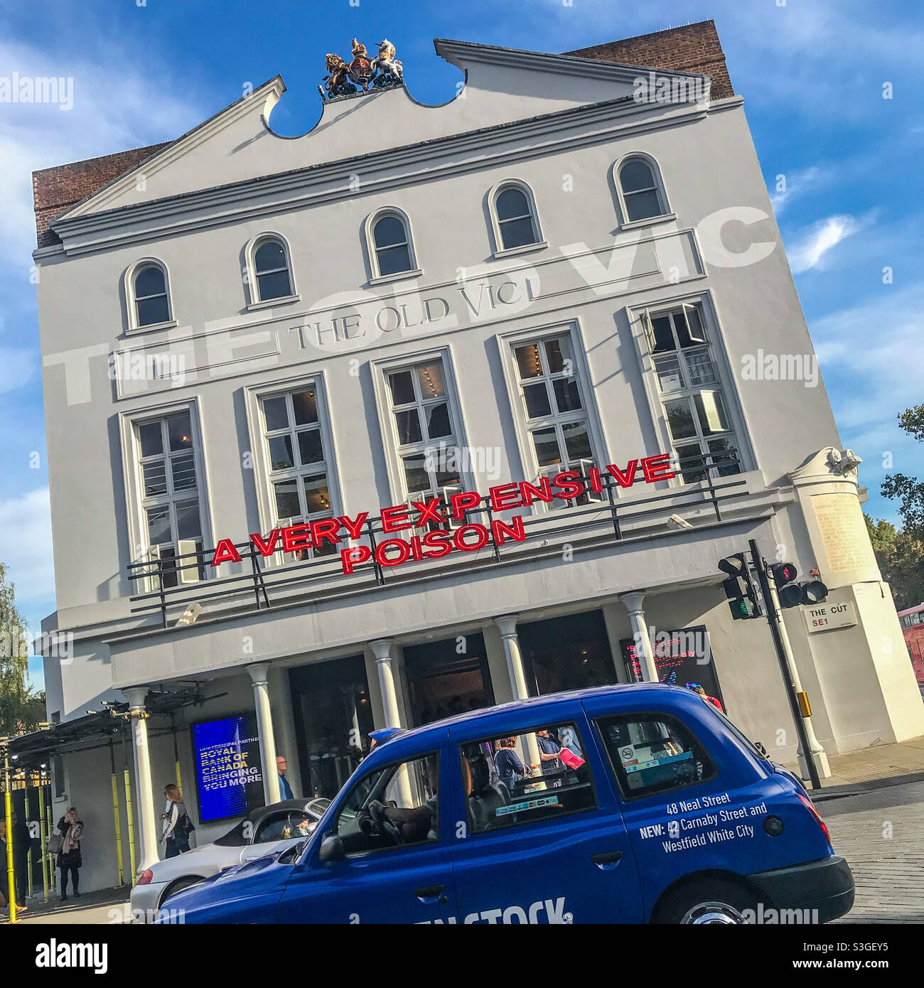 The Old Vic theatre, London - Smartphone Captured Stock Image