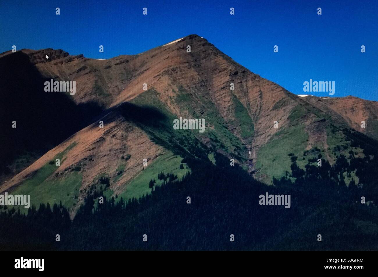 Kananaskis Country, Rocky Mountains, foothills of the Rockies, Alberta,  Canada - Smartphone Captured Stock Image