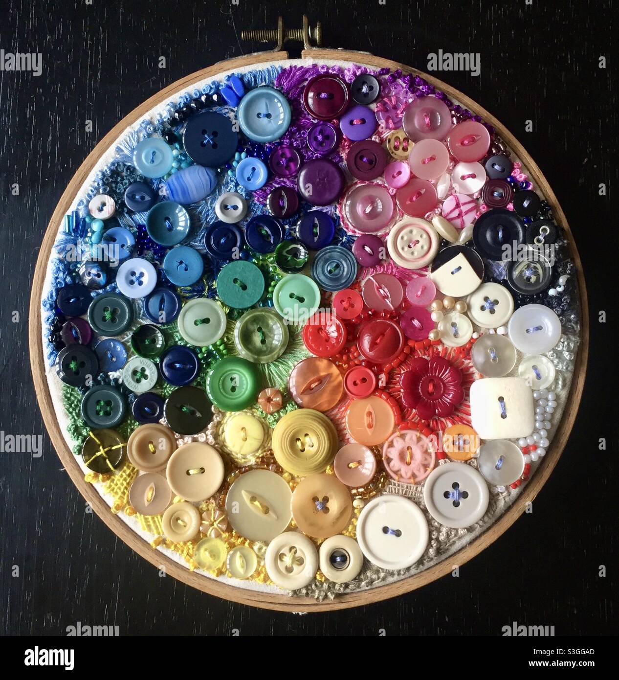 Buttons embroidery hires stock photography and images Alamy
