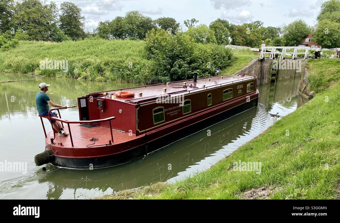Caen hill locks - Smartphone Captured Stock Image