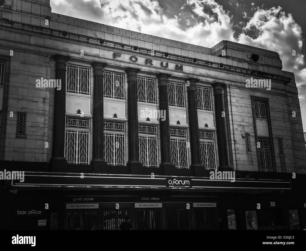 O2 Forum, Kentish Town, London - Smartphone Captured Stock Image