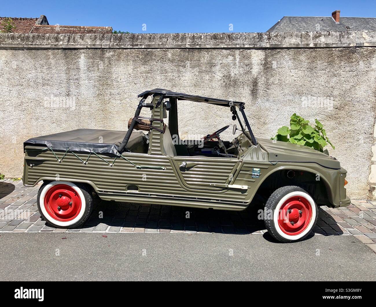 Citroen Méhari - French plastic bodied utilitarian vehicle. Stock Photo