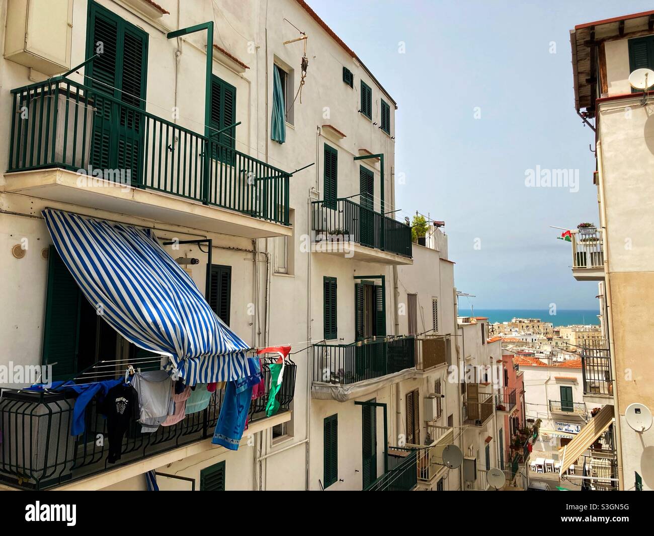 Vieste - Smartphone Captured Stock Image