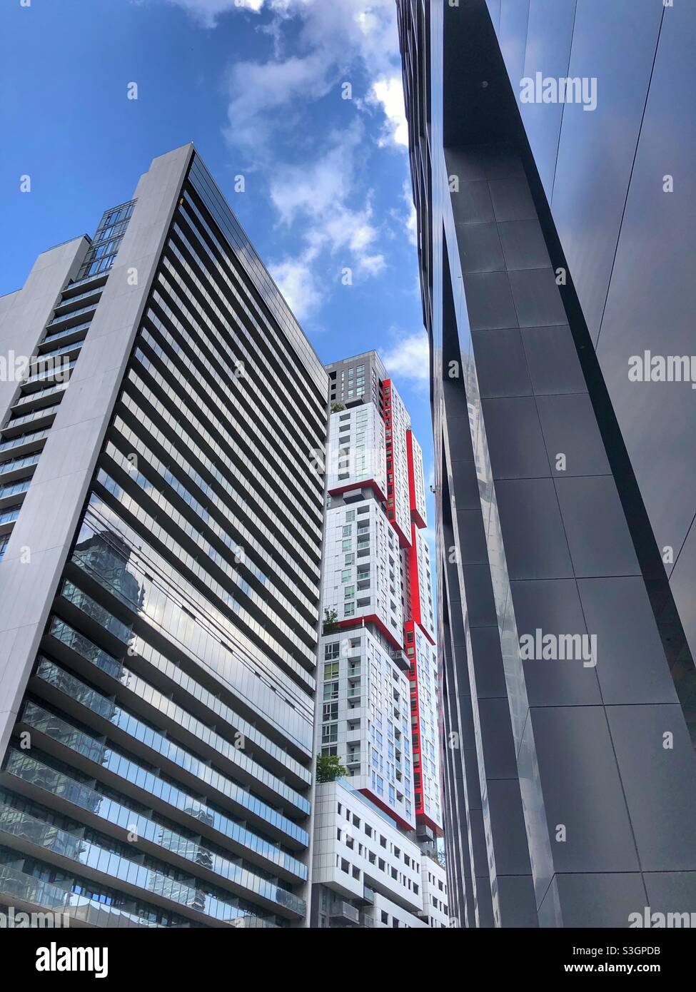 Downtown Toronto modern skyscrapers Stock Photo - Alamy