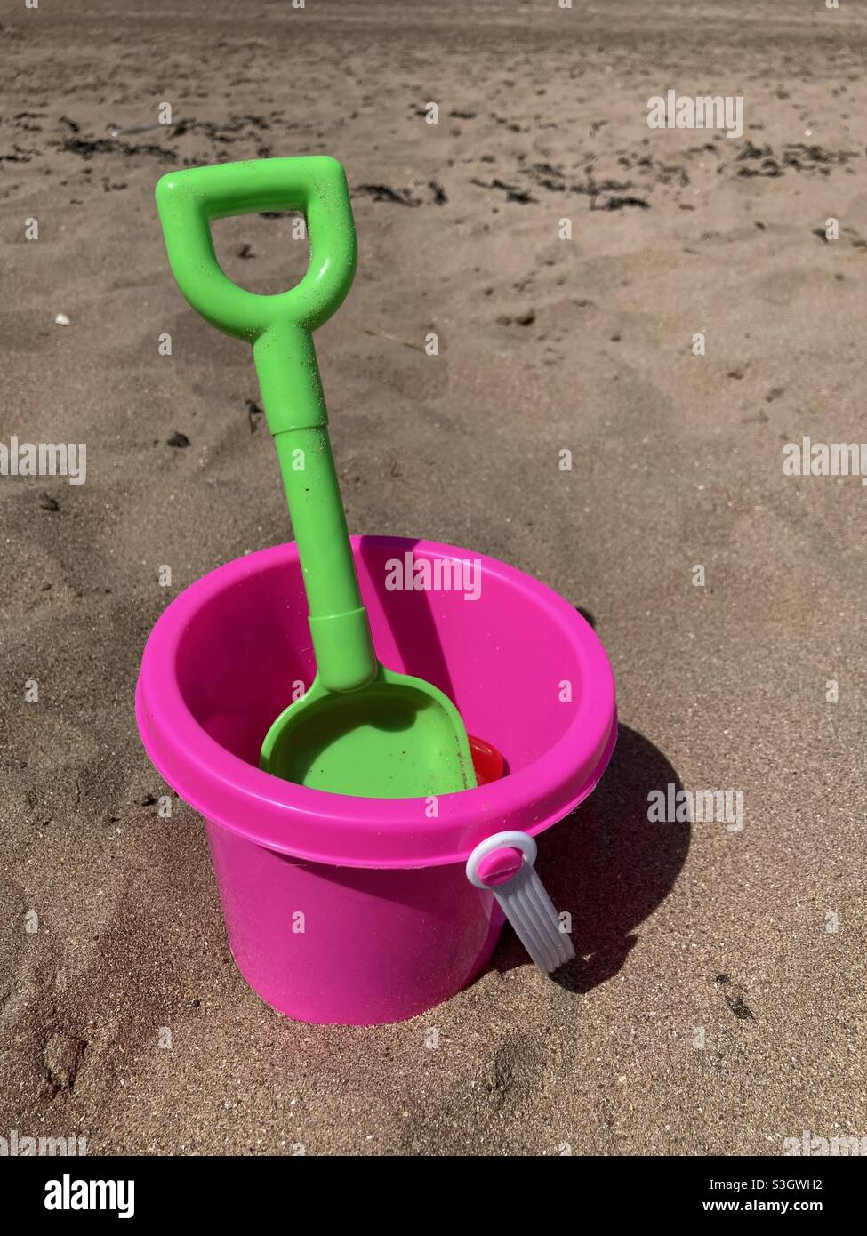 Bucket and spade Stock Photo