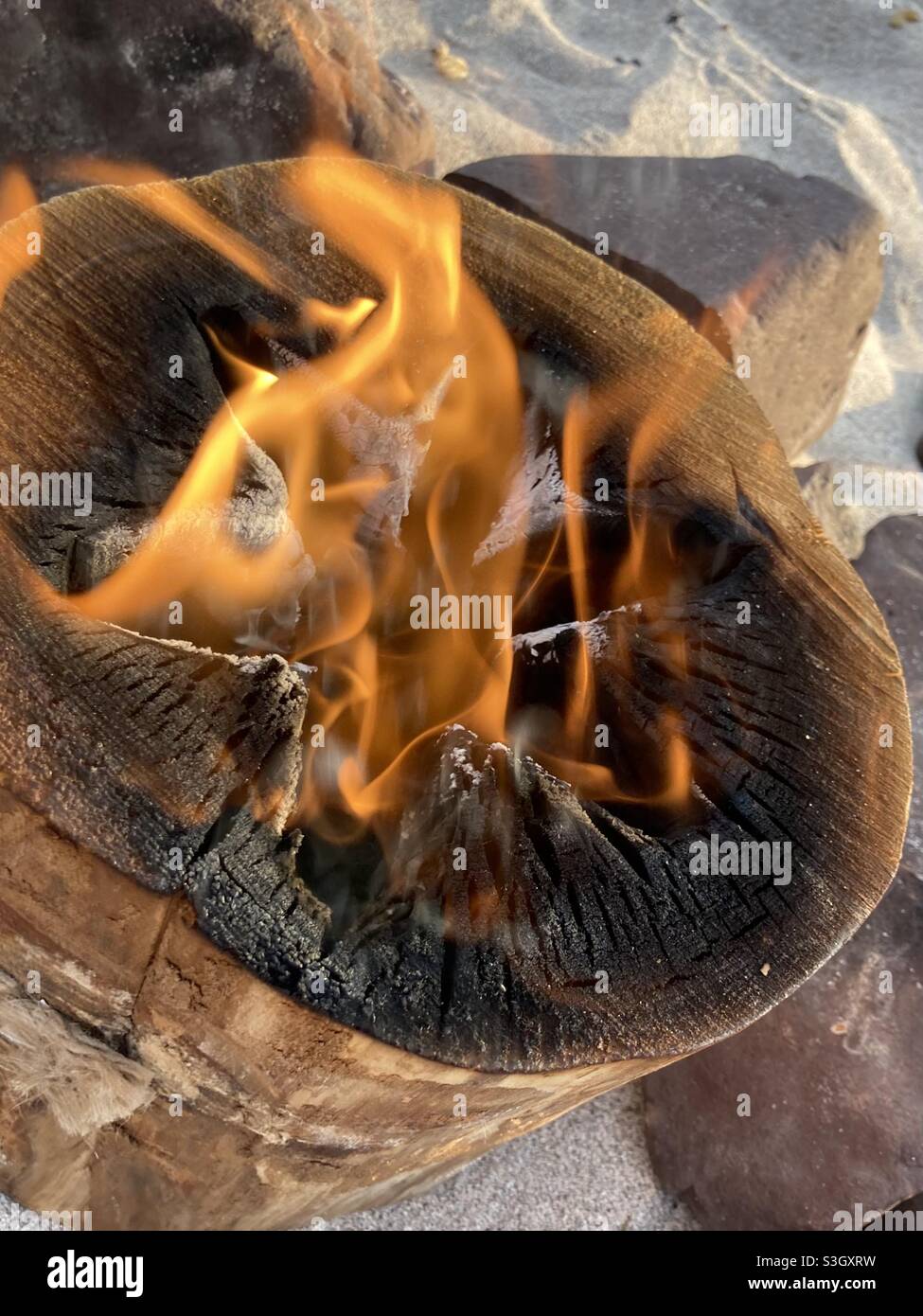 Swedish candle flame Stock Photo Alamy