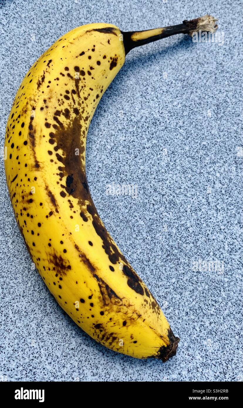 Ripe banana Stock Photo