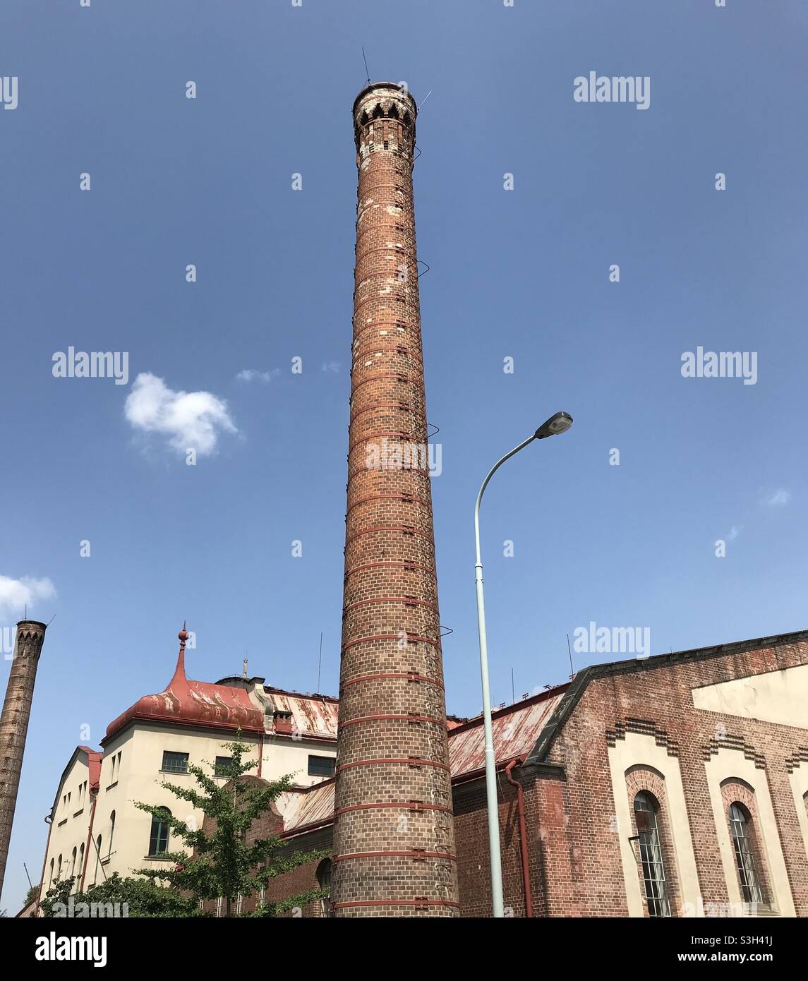 Old Waste Water Treatment Plant, Prague, Czechia Stock Photo