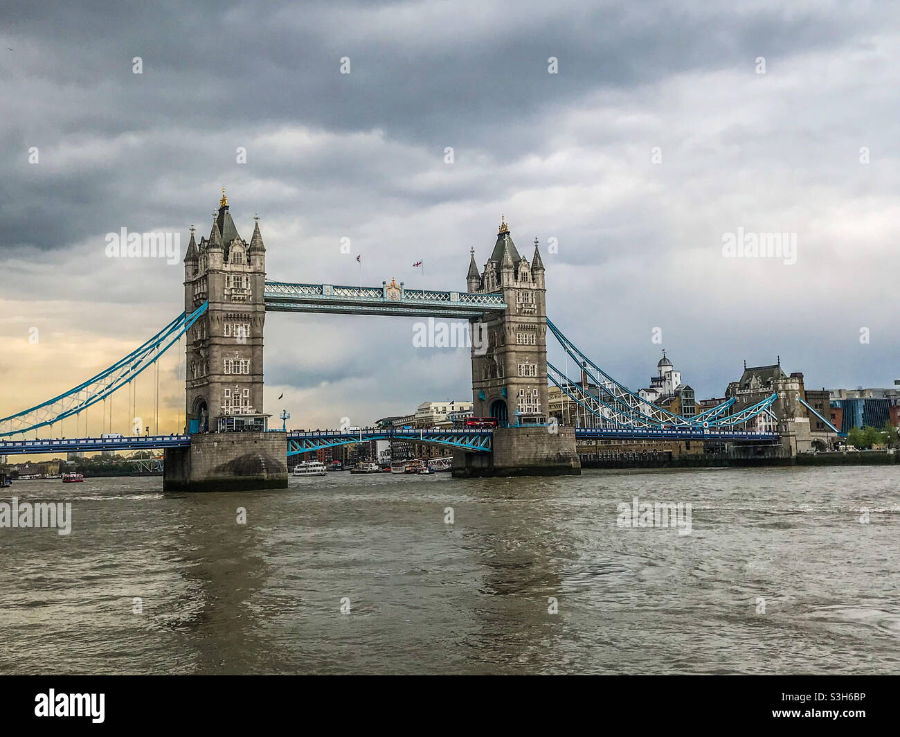 Tower bridge, London - Smartphone Captured Stock Image