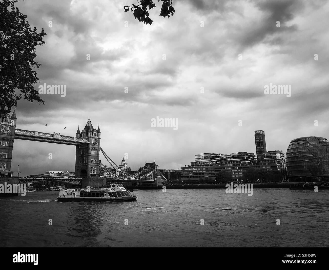 Tower bridge, London - Smartphone Captured Stock Image