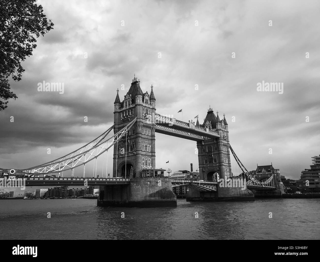 Tower bridge, London - Smartphone Captured Stock Image