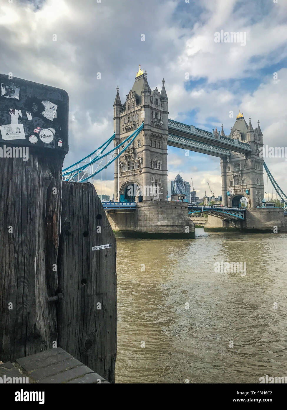 Tower bridge, London - Smartphone Captured Stock Image