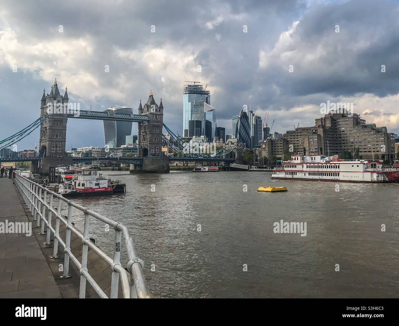 Tower bridge, London - Smartphone Captured Stock Image
