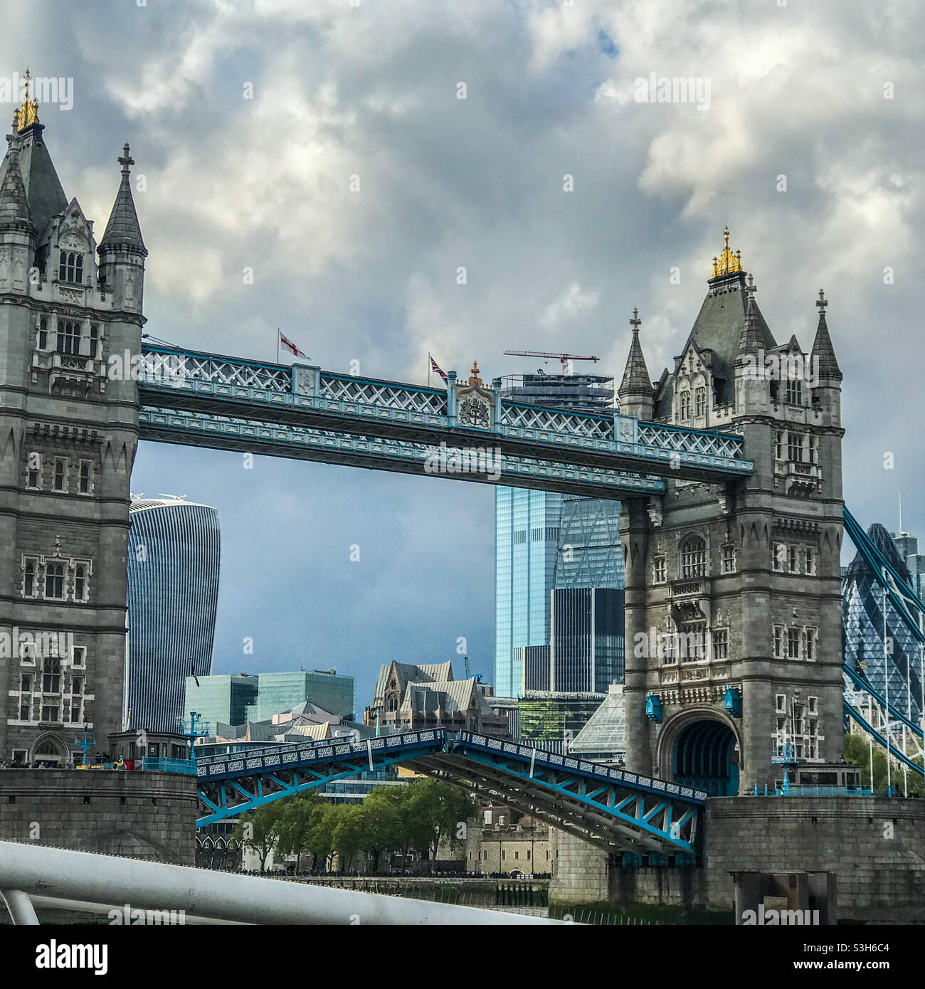 Tower bridge, London - Smartphone Captured Stock Image