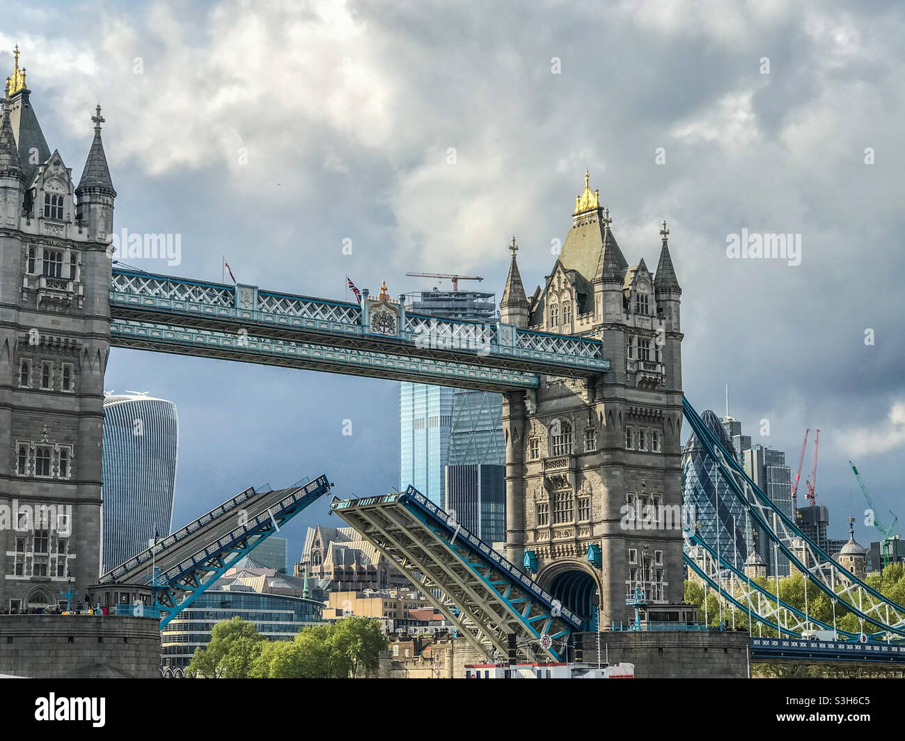 Tower bridge, London - Smartphone Captured Stock Image