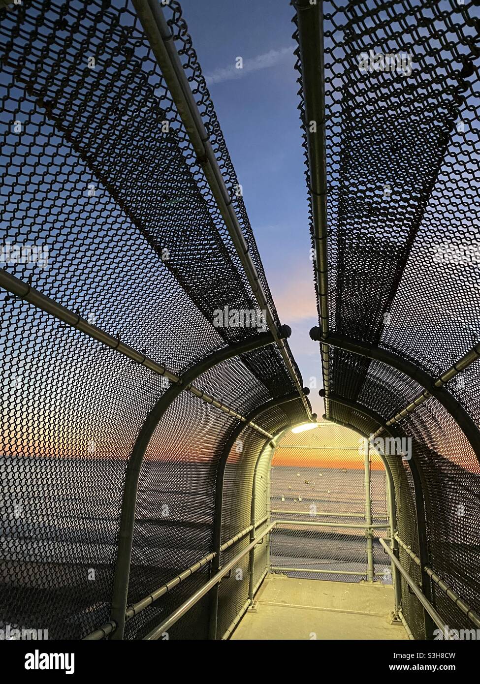 Bridge at Capo Beach Stock Photo Alamy