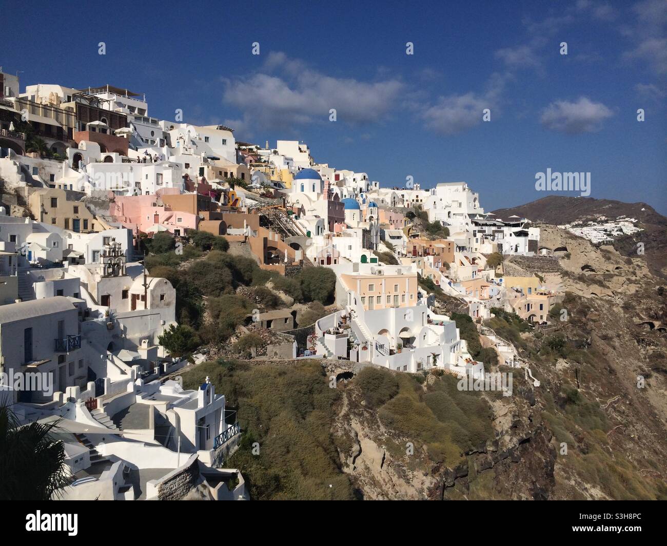 Santorini greece house hi-res stock photography and images - Alamy