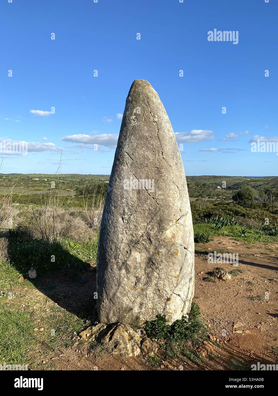 Menhir of Padrao - Smartphone Captured Stock Image