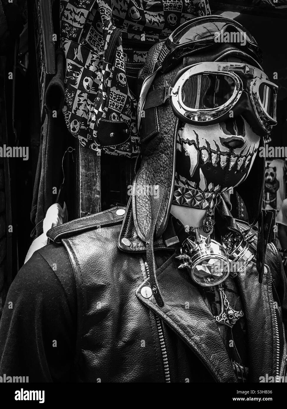 Camden high street shop model - Smartphone Captured Stock Image