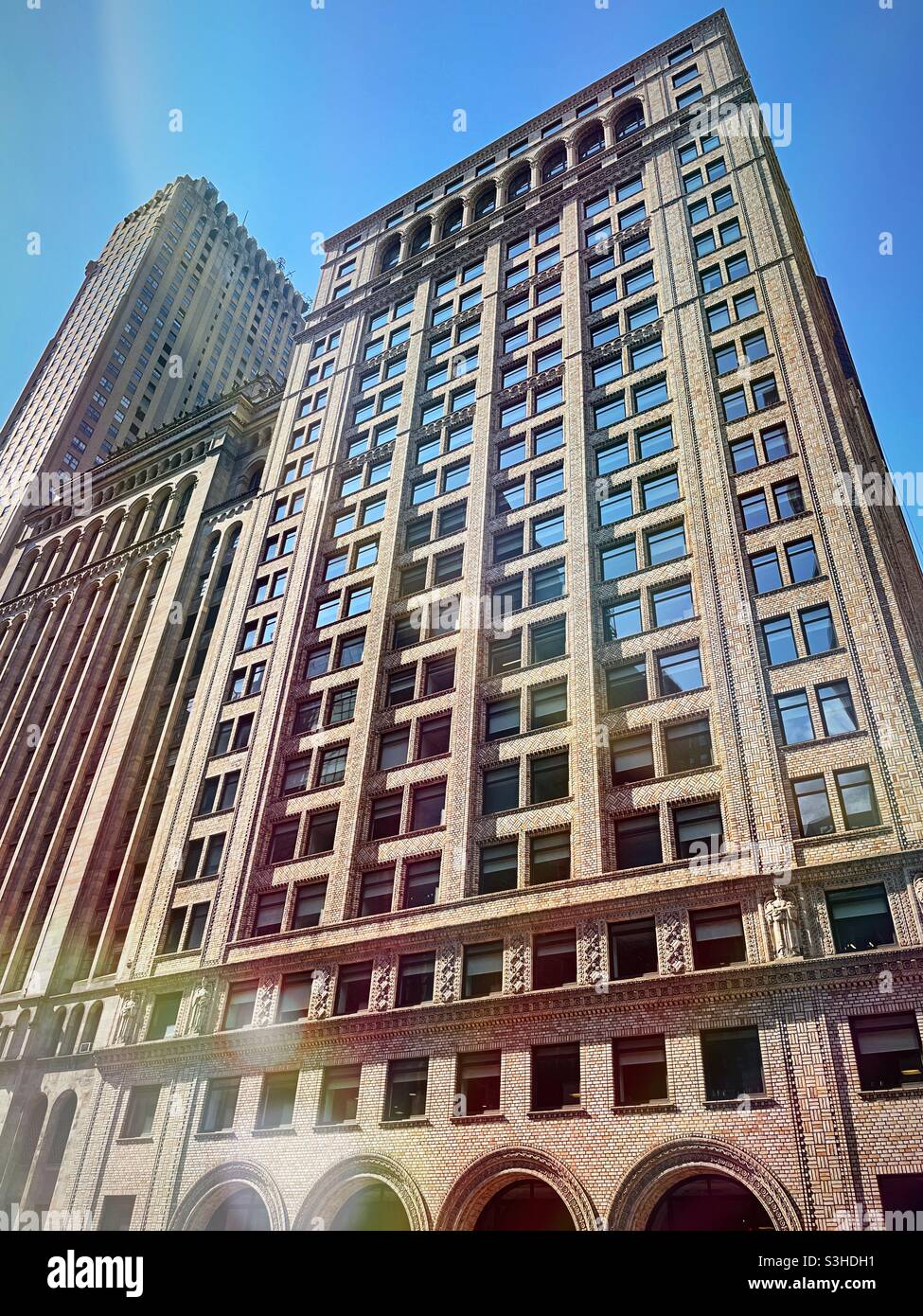 110 E. 40th St. is the address for the office building formerly known as the Bowery savings bank building, NYC, USA - Smartphone Captured Stock Image